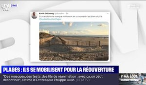 En France comme aux États-Unis, des habitants se mobilisent pour réclamer la réouverture des plages
