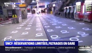 Réservations limitées, filtrage en gare... La SNCF se prépare au déconfinement