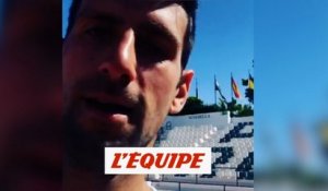 Djokovic heureux de refrapper la balle - Tennis - WTF