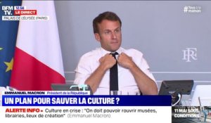 Emmanuel Macron: "On doit pouvoir rouvrir les musées, les librairies, les disquaires, les galeries d'art"
