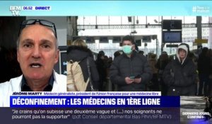 Déconfinement: Jérôme Marty, médecin généraliste, assure "ne pas avoir de garantie quant à la non-violabilité du secret médical"