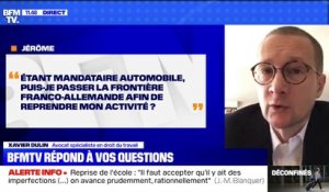 Mandataire automobile, puis-je passer la frontière franco-allemande pour reprendre mon activité? BFMTV répond  vos questions