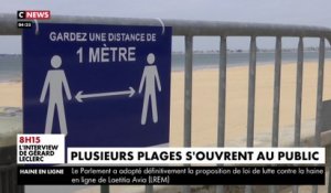 Réouverture de plages, le déconfinement se poursuit très progressivement