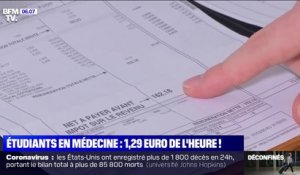 En moyenne, les étudiants en médecine mobilisés pendant la crise du coronavirus touchent 1,29 euro de l'heure