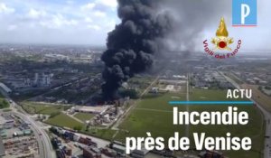 Italie : incendie dans une usine chimique près de Venise