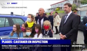 Réouverture des plages: Christophe Castaner en visite en Seine-Maritime