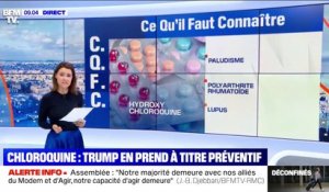 Qu'est-ce que l'hydroxychloroquine, que Trump a déclaré prendre depuis plus d'une semaine ?