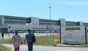 Amazon rouvre son entrepôt de Brétigny-sur-Orge