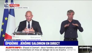 Coronavirus: Jérôme Salomon rappelle que le dépistage et l'identification des personnes contact sont "le coeur de notre stratégie de lutte"