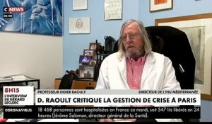 Les déclarations choc du Professeur Raoult qui affirme que "L'épidémie a été 5 fois plus meurtrière à Paris qu'à Marseille par million d'habitants !"