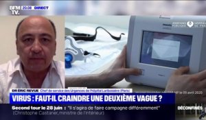 Dr Éric Revue: "Dans la plupart des hôpitaux parisiens, il y a une très forte baisse de la fréquentation des urgences pour le covid-19"