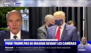 Lors d'une visite dans une usine, Trump refuse de porter un masque... devant les caméras