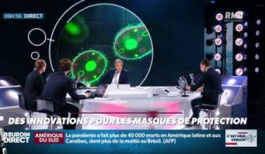 La chronique d'Anthony Morel : Des innovations pour les masques de protection - 25/05