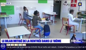 Paris: un retour à l'école mitigé dans les établissements scolaires du 18e arrondissement