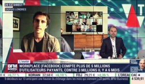 Julien Codorniou (Workplace): Workplace compte 5 millions d'utilisateurs contre 3 millions il y a 6 mois - 25/05