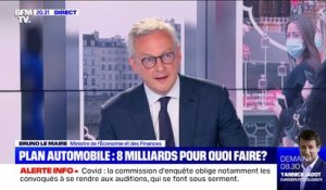 Bruno Le Maire: "Nous ne laisserons pas tomber Renault"