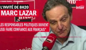 Marc Lazar : "Les responsables politiques doivent aussi faire confiance aux Français"