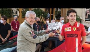 Coulisses du  "Grand rendez-vous" avec Charles Leclerc et la Ferrari SF90