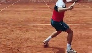 ATP - Dusan Lajovic, 23e mondial, à l'entraînement avec Novak Djokovic à Belgrade !