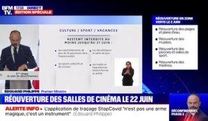 Édouard Philippe: "Les discothèques, salles de jeux, stades, hippodromes resteront fermés jusqu'au 21 juin au moins"