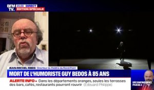 Mort de Guy Bedos: pour Jean-Michel Ribes, "son insolence était salutaire"