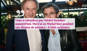 Guy Bedos mort : Michel Drucker incapable de lui rendre hommage