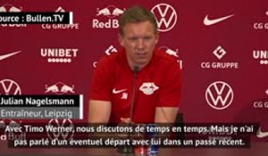 Transferts - Nagelsmann sur un départ de Werner : "Comme si Lewandowski quittait le Bayern"