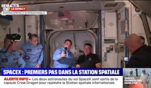 SpaceX: les astronautes sont arrivés dans l'ISS