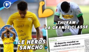 Les célébrations contre le racisme de Jadon Sancho et Marcus Thuram font le tour du monde, Zinedine Zidane va enfin avoir ce qu'il veut