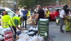 La pauvreté explose en Espagne, les banques alimentaires prises d'assaut