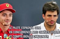 Formule 1 : Sainz ne compte pas jouer le second couteau chez Ferrari