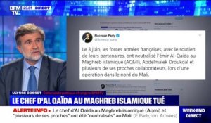 La ministre des Armées annonce que le chef d'Al-Qaïda au Maghreb islamique a été "neutralisé" au Mali