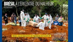 Coronavirus au Brésil : "Des scènes incroyables d'enterrement à la chaîne"