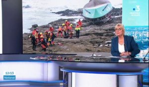 Sables-d'Olonne : hommage aux sauveteurs en mer morts lors de la tempête Miguel