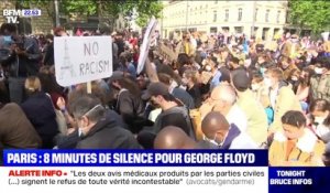 8 minutes 46 secondes de silence en hommage à George Floyd dans plusieurs villes en France