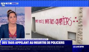 Une quinzaine de tags anti-police découverts à Ivry-sur-Seine