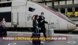 Pourquoi la SNCF a supprimé des trains pour cet été