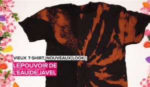 Vieux T-Shirt, nouveau look : le pouvoir de l'eau de Javel