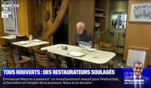 Les restaurateurs franciliens soulagés par l'annonce de leur réouverture complète