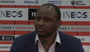 Nice - Vieira fait "un bilan mitigé" de la dernière saison