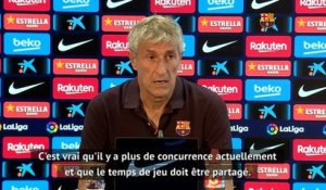 Barça - Setién : "Griezmann est indiscutable"
