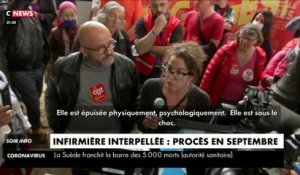 Infirmière interpellée : rassemblement de soutien à Paris