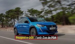Peugeot e-208 : l'anti-Zoe de PSA