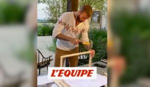 David Beckham dévoile ses talents de bricoleur - Foot - WTF