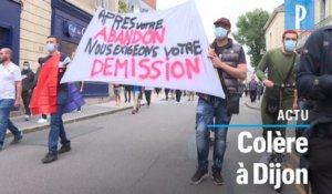 Dijon: après les violences, des manifestants demandent la démission du préfet