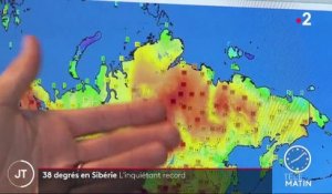 La Sibérie a enregistré un record de chaleur avec 38 °C