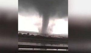 Une tornade impressionante - Istanbul