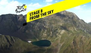 Tour de France 2020 - Étape 8 vue du ciel / Stage 8 from the sky : Cazères - Loudenvielle