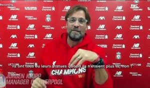 Liverpool : "Les statues ne m’intéressent pas", Klopp répond à Gerrard