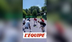 Le drôle de jeu de Gaël Monfils - Tennis - WTF